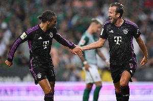 凯恩：我和萨内的配合很好，他的未来？俱乐部将做出决定