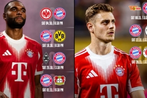 拜仁第6到第9轮将连战法鹰&多特&门兴&药厂 10月19日凌晨国家德比