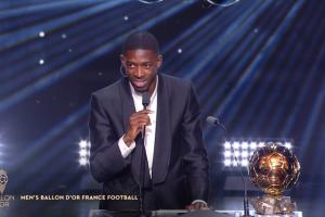 龙赛罗：登贝莱实至名归，金球奖最近两届明显偏巴萨不喜欢皇马