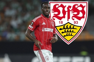 记者：无意大菲尔，斯图加特考虑冬窗签森林23岁前锋卡利穆恩多