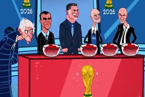 梗太密了！外网动画恶搞：世界杯抽签，安帅的噩梦！