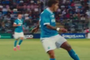 依旧精准！那不勒斯友谊赛：德布劳内长传策动进球！