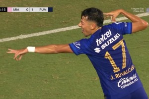 逆天后防！迈阿密后防集体走神！维特传中鲁瓦尔卡凌空斩破门！