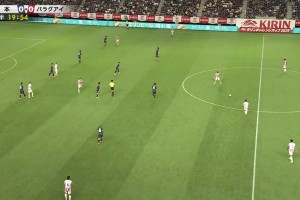 【集锦】麒麟杯-日本2-2巴拉圭遭3场不胜 上田绮世绝平